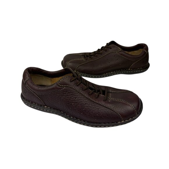 *BORN Shoes Womens Size 9 Brown Leather Comfort Casual Lace Up Granola Normcore - Picture 4 of 14